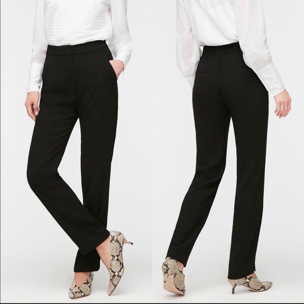 J Crew Easy Pull-On Pant in Matte Crepe sz 10T